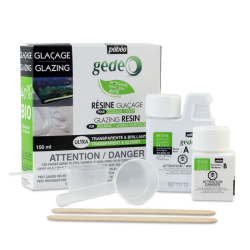 Pebeo Gedeo was a glazing resin of epoxy resin