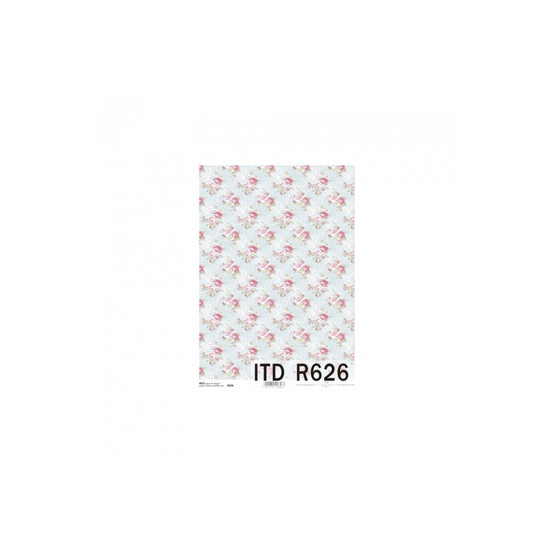 Rice decoupage paper A4 ITD R626 roses