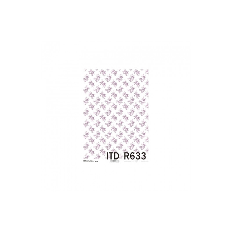 Rice decoupage paper A4 ITD R633 roses