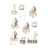 Papier ryżowy do decoupage ślub A4 ITD R656 - sklep plastyczny - szał