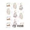 Papier ryżowy do decoupage niemowlę dziecko A4 ITD R658 - sklep plasty