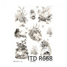 Papier ryżowy do decoupage A4 ITD R668 wielkanoc pisanki - sklep plast