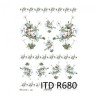 Rice decoupage paper chamomile flowers A4 ITD R680