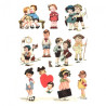 Papier ryżowy do decoupage dzieci zabawa A4 ITD R341 - sklep plastyczn