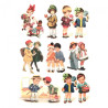 Papier ryżowy do decoupage dzieci A4 ITD R340 - sklep plastyczny - sza