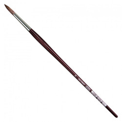 Da Vinci grigio round synthetic brushes series 7795
