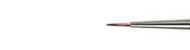 Da Vinci grigio round synthetic brushes series 7795