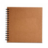 Happy Color album na spirali eco brązowy 20x20cm 30ark 180gr - sklep p