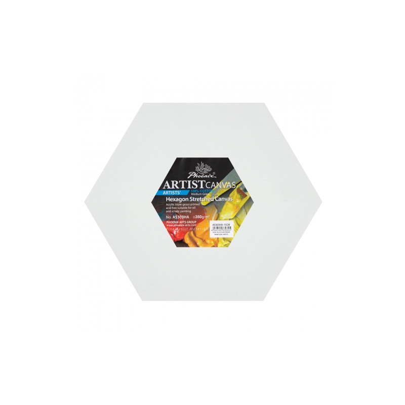 Phoenix hexagon cotton canvas