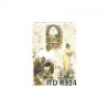 Rice decoupage paper with views R314