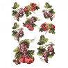 Papier ryżowy do decoupage owoce winogrona R183 - sklep plastyczny - s