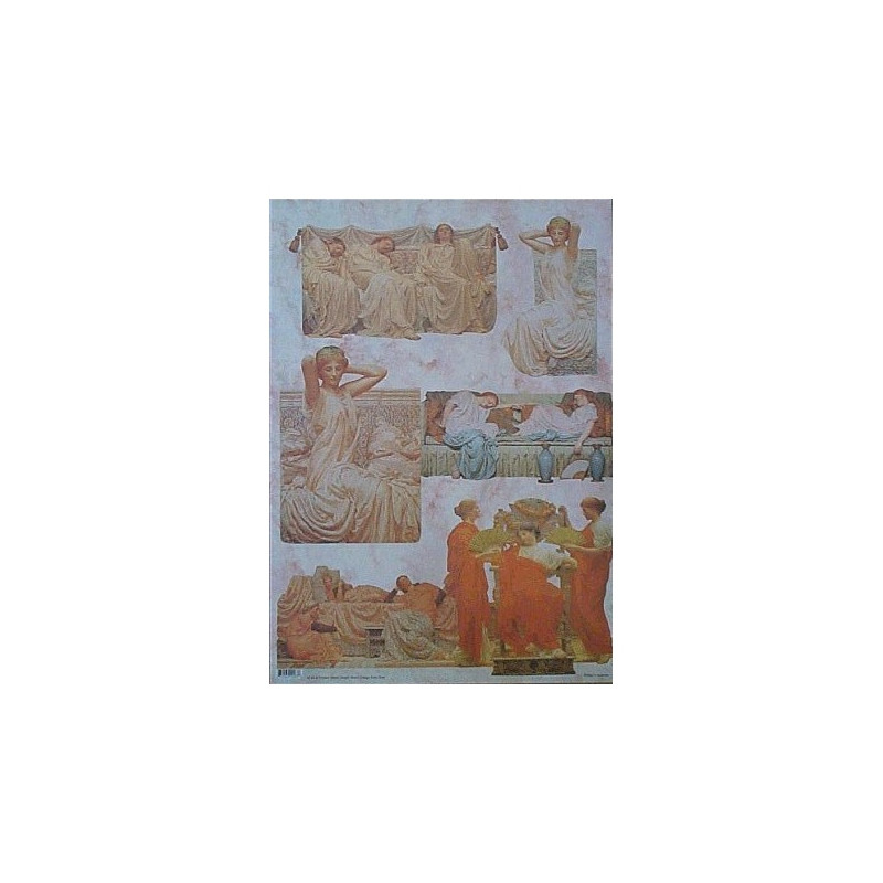 Papier do decoupage Albert Joseph Moore 50x70cm - sklep plastyczny - s