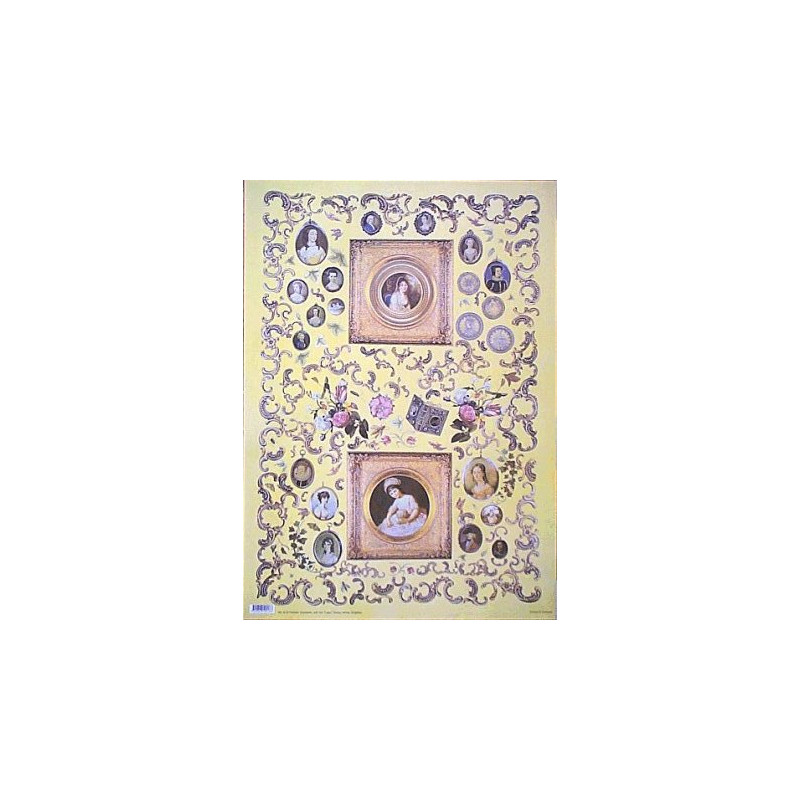 Annabelle decoupage paper 50x70cm