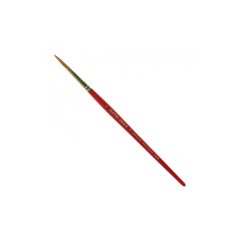 Winsor & Newton brush scepter gold II p.101 round short handle sable +