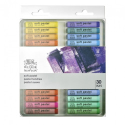 Winsor&Newton zestaw 30 pasteli suchych - sklep plastyczny - szał dla