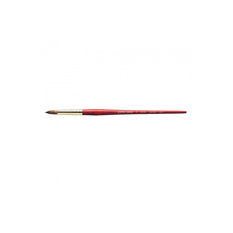 Winsor&Newton pędzle sceptre gold II s.404 okrągłe długa rączka sobol+
