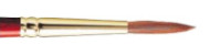 Winsor&Newton pędzle sceptre gold II s.101 okrągłe krótka rączka sobol+syntetyk