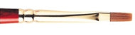 Winsor&Newton pędzle sceptre gold II s.505 płaskie długa rączka sobol+syntetyk