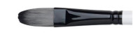 Winsor&amp Newton artists acrylic synthetic brushes rounded long handle
