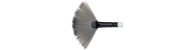 Winsor & Newton brushes artists acrylic No. 3 synthetic fan long handle