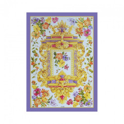 Papier do decoupage kwaty ramka CAL092 - sklep plastyczny - szał dla p