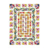 Flower frame decoupage paper