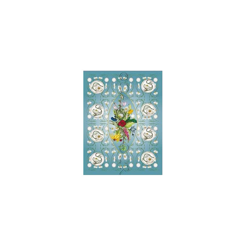 Decoupage paper for daisies