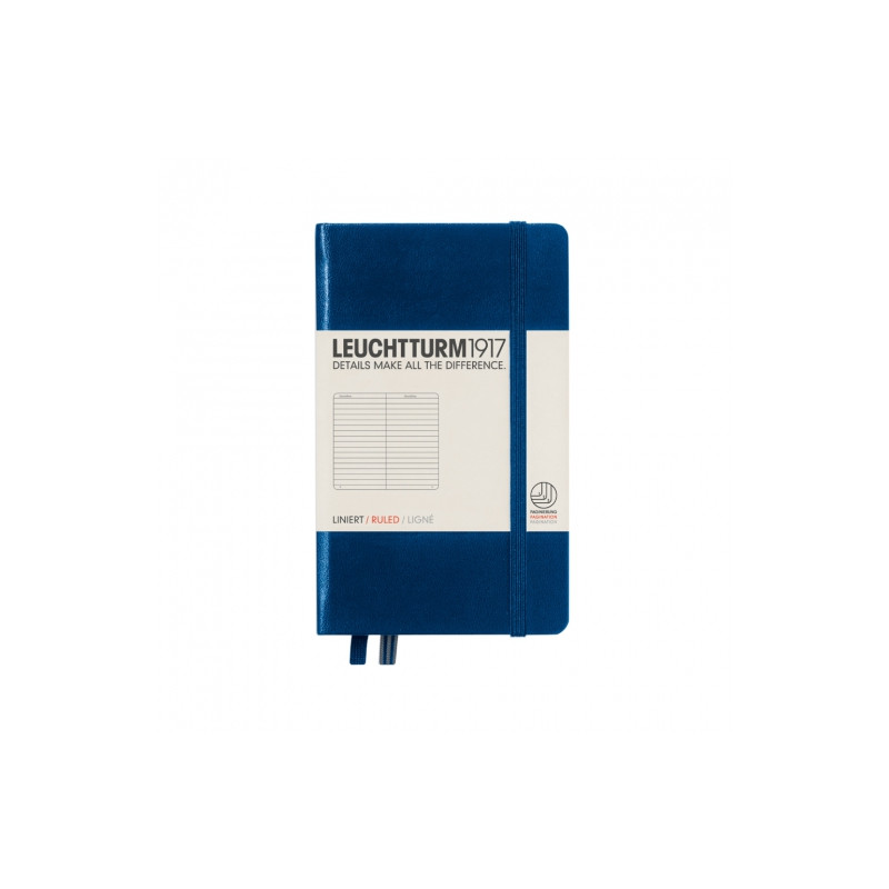 Notatnik LEUCHTTURM1917 pocket A6 w linię - sklep plastyczny - szał dl