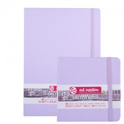 Art Creation sketch pastel violet