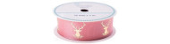 DP Craft white 25mm x 5m Christmas