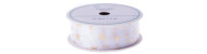 DP Craft white 25mm x 5m Christmas
