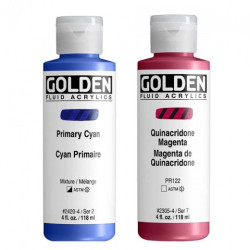 Golden fluid farby akrylowe 118ml- sklep plastyczny szał dla plastyków