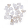 DP Craft serca samoprzylepne 1,9 cm x 2,1 cm 24 szt - szklep plastyczn