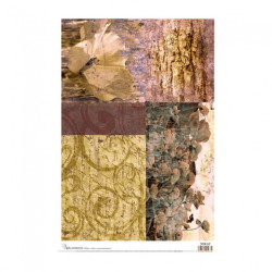 Calambour digital rice paper for decoupage nature ornaments DGR 63 32x