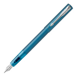 Parker vector xl teal fountain pen