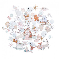 DP Craft paper forms frosty pastels 45 pcs
