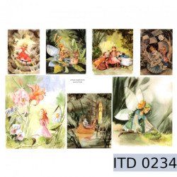 Papier do decoupage dziecięcy 996-0234/A3 - sklep plastyczny - szał dl