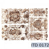 Emblems decoupage paper A3