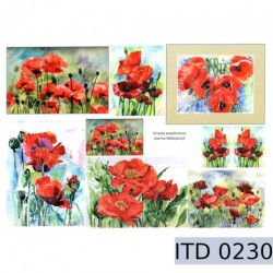 Papier do decoupage maki 996-0230/A3 - sklep plastyczny - szał dla pla