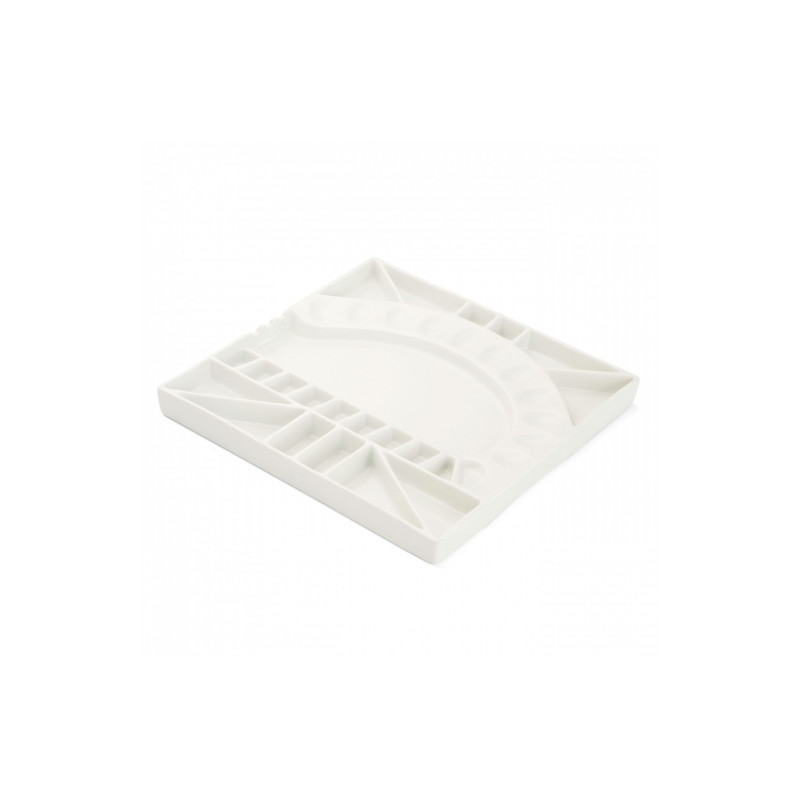 Porcelain table palette large U
