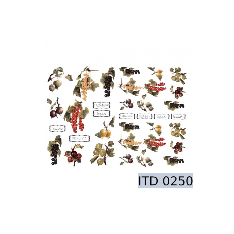 Decoupage paper fruit 996-0250 / A3