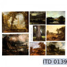 Decoupage paper landscapes 996-0139 / A3