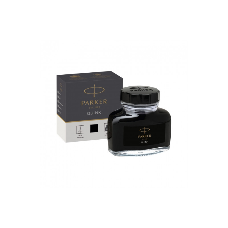 Parker atrament czarny 57ml - sklep plastyczny - szał dla plastyków
