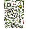 Papier do decoupage oliwki 996-0115/A3 - sklep plastyczny - szał dla p
