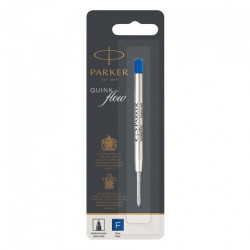 Parker quinkflow ballpoint refill blue F