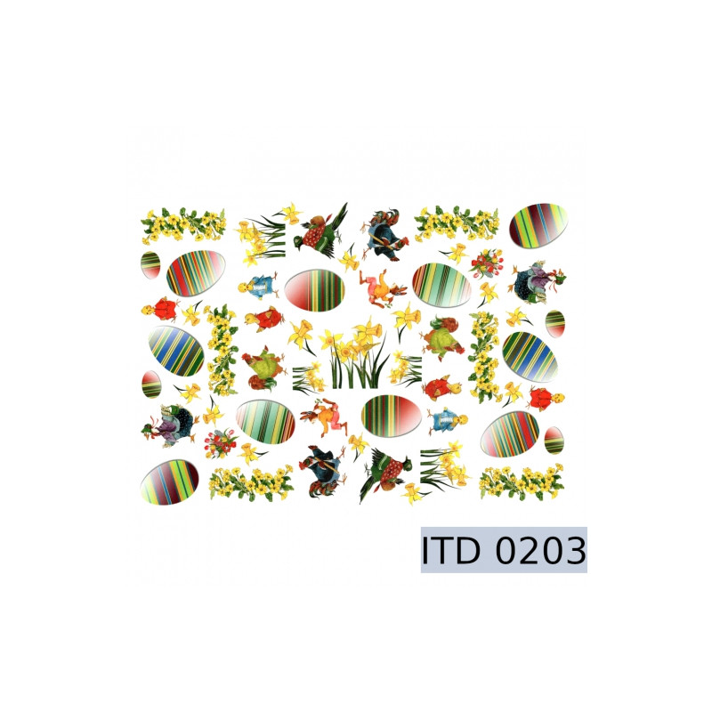 Easter decoupage paper 996-0203 / A3