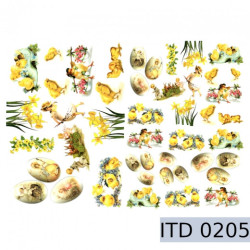 Papier do decoupage wielkanoc 996-0205/A3 - sklep plastyczny - szał dl