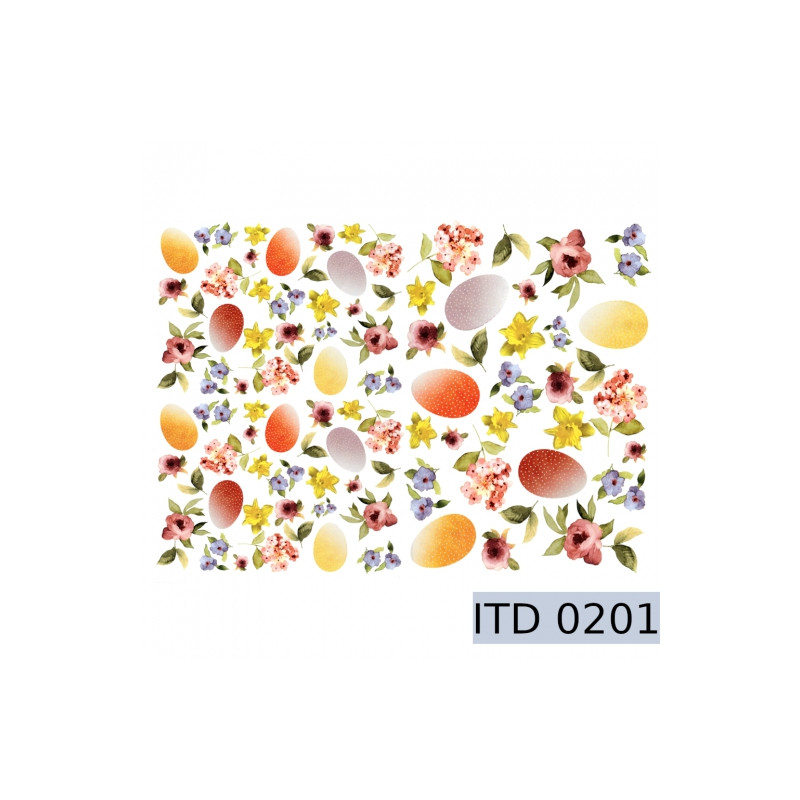 Papier do decoupage wielkanoc pisanki i kurczaki 996-0201/A3 - sklep p