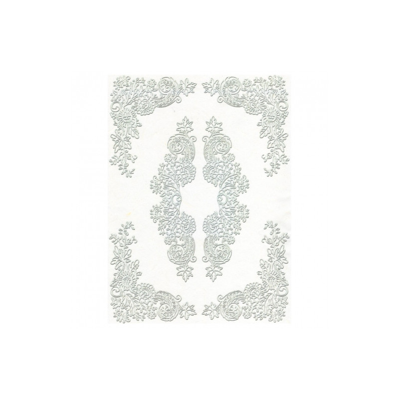 Rice decoupage paper lace A4 ITD R551