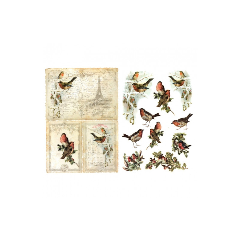 Papier do decoupage A3 ITD 0322 - sklep palstyczny - szał dla plastykó